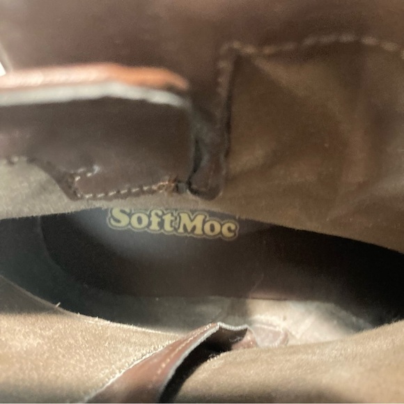 SOFTMOC Sz 40 2” Heel Highly Embellished Western Inspired Zip Up Ankle Booties - Picture 7 of 14